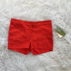 • Artelier • Linen Shorts Orange New 6